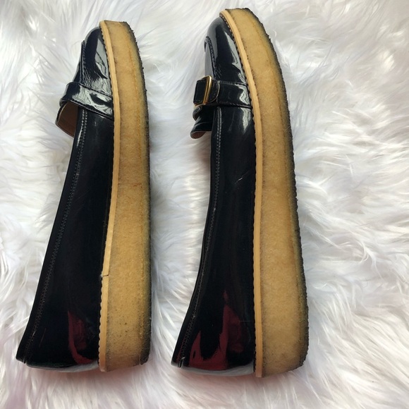 Stella McCartney || Blue patent loafers platform - Picture 8 of 8